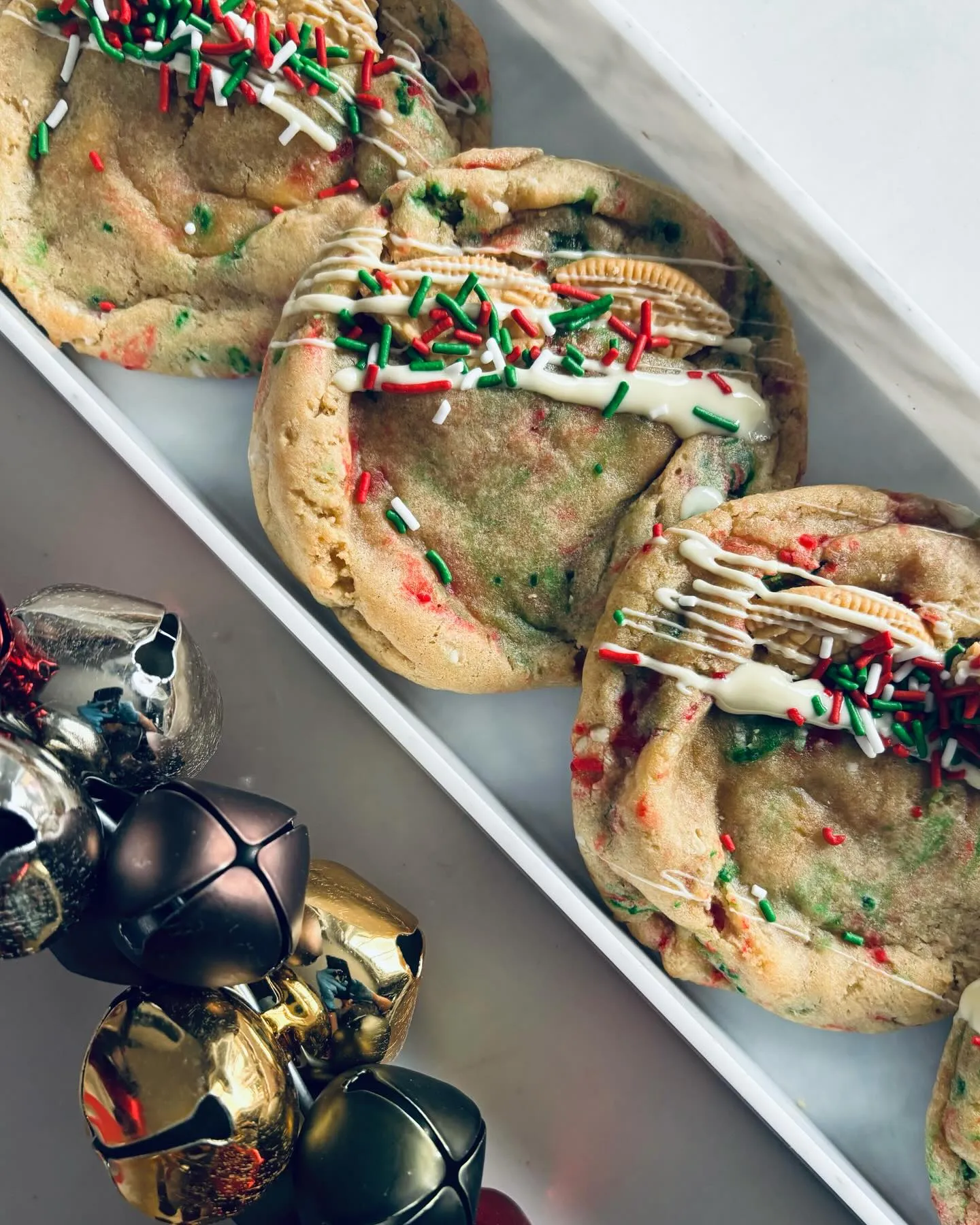Christmas sprinkle jingle bells